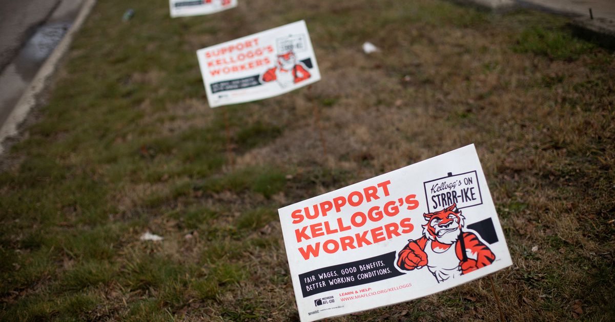 Kellogg’s staking eindigt als arbeiders akkoord gaan met nieuwe arbeidsovereenkomst