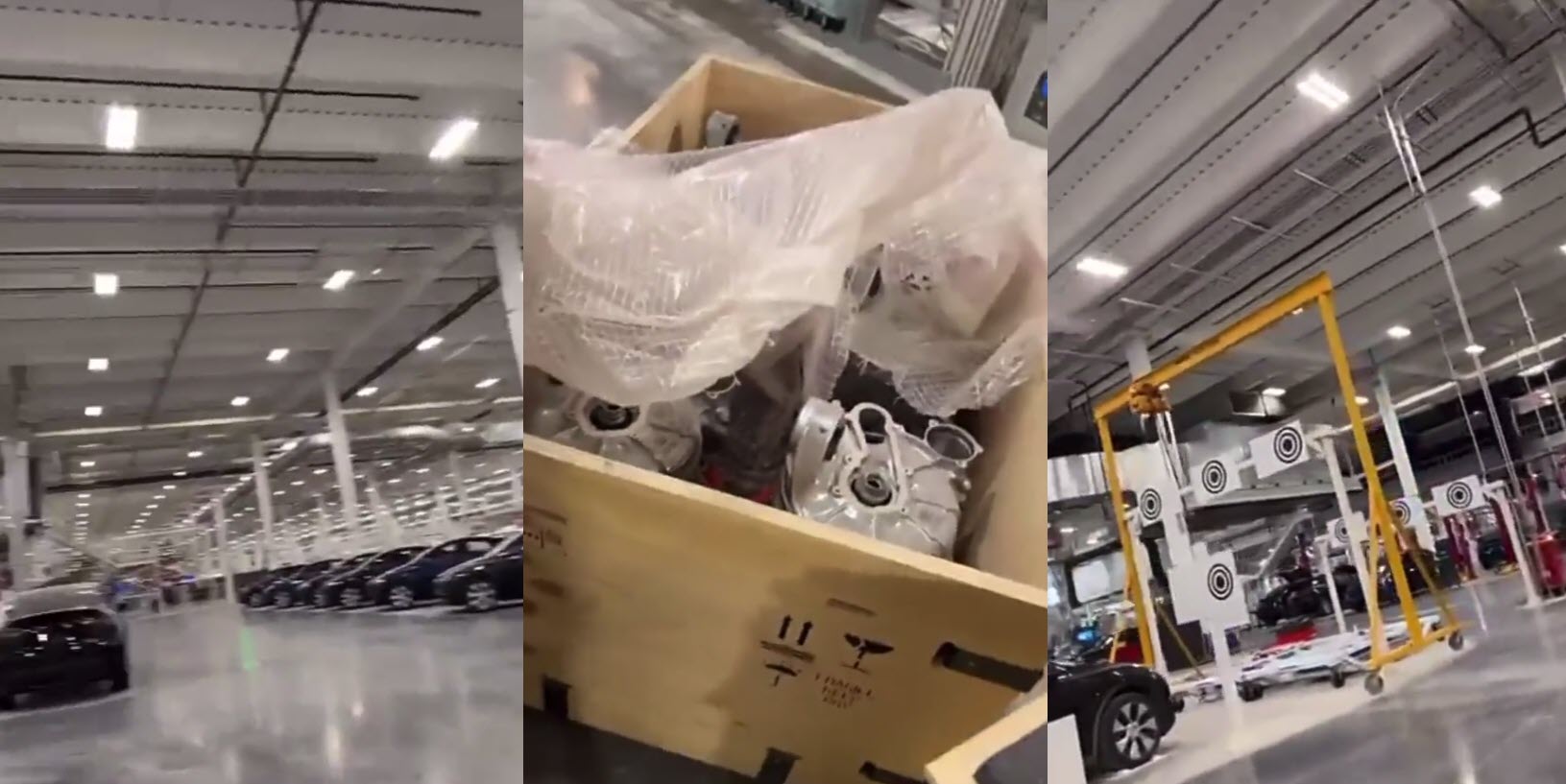 Een uitgelekte video in Giga Texas toont een fabriek die druk bezig is en staat te popelen om te lanceren