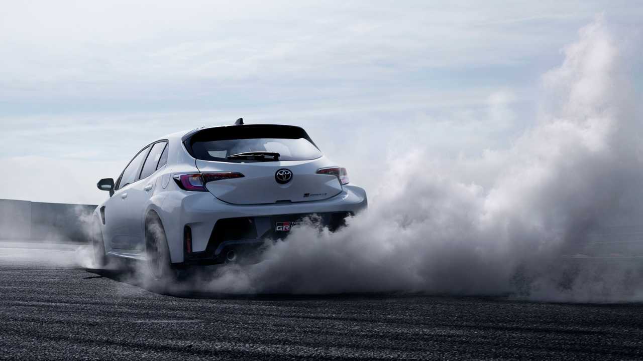 2023 Toyota GR Corolla Circuit Edition Sliding