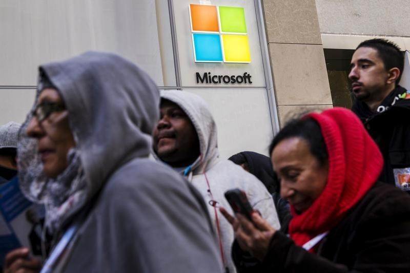 Microsoft kalmeert de marktangst met een sterke prognose voor de omzetgroei