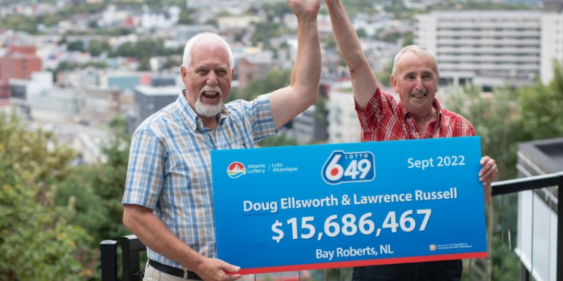 Beste vrienden verzilveren een lot van $ 15,5 miljoen voor Lotto 6/49