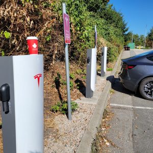 Tesla Supercharger-kabels doorgesneden in Surrey [Update]