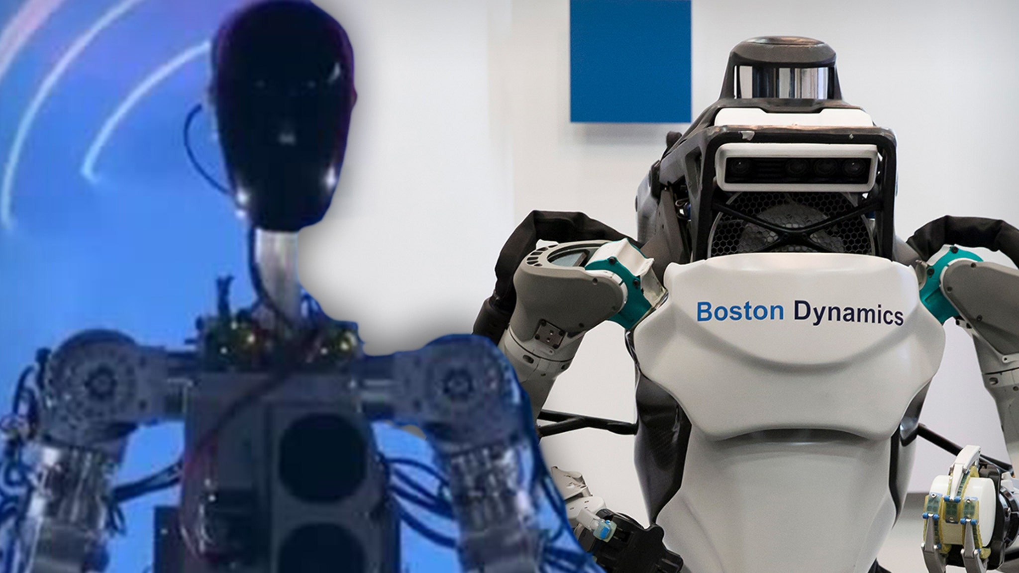 Tesla's humanoïde robot bespotte vergelijkingen met Boston Dynamics