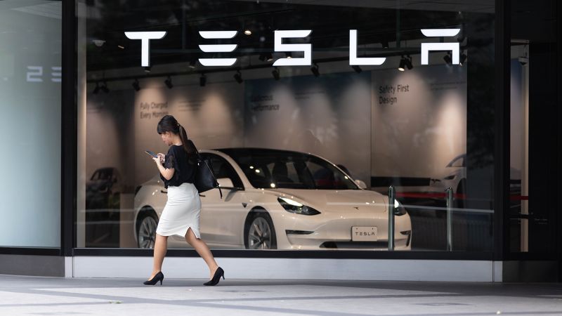 Tesla leverde in het derde kwartaal 343.000 voertuigen af, onder de verwachtingen